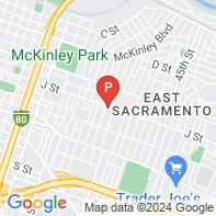 View Map of 3800 J Street,Sacramento,CA,95816